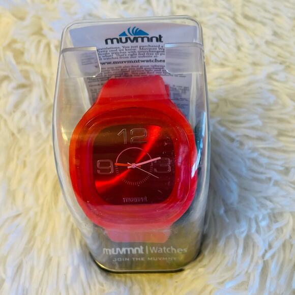 Muvmnt Red Tyson discontinued silicone - Picture 2 of 2